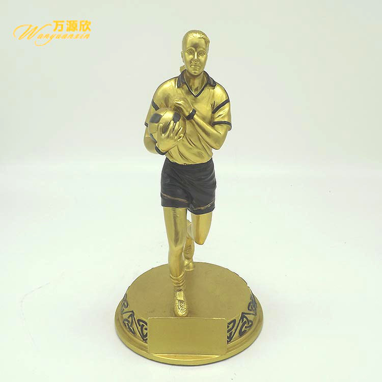 Resin volleyball craft gifts, decorative ornaments, various sports award prizes, high-end trophies full figure