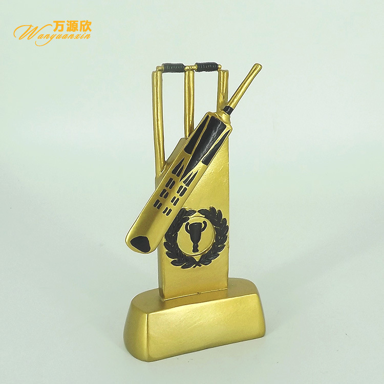 Factory direct sales of resin craft gifts, decorative items, resin cricket boards, trophies, sports commemorative prizes details Picture