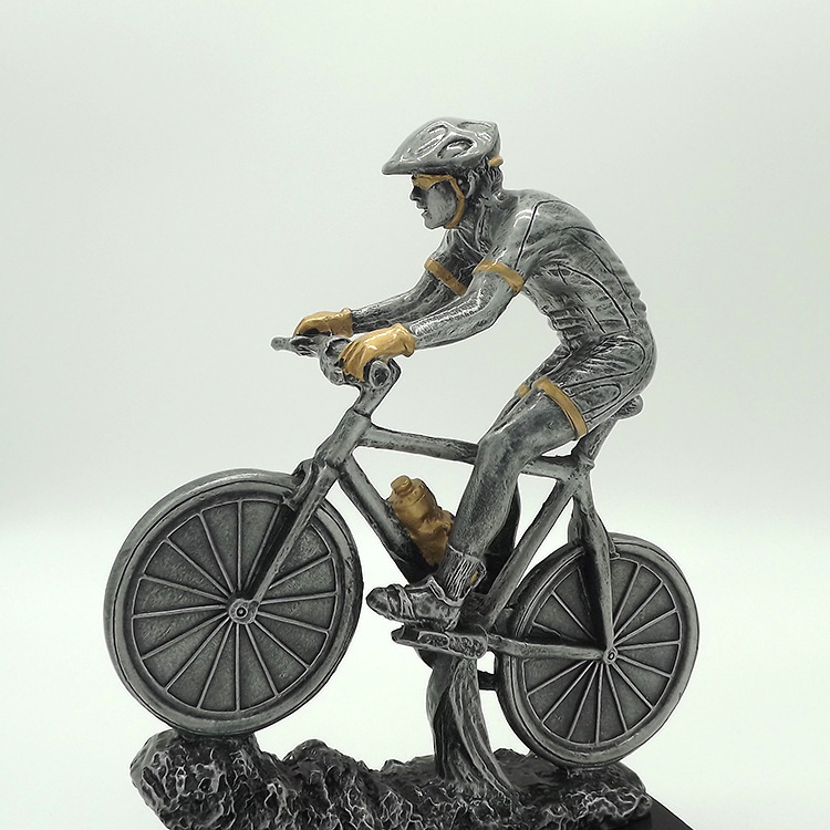 Triathlon bicycle Souvenir Competition Trophy Racing Award Trophy Medal HX3177 full figure