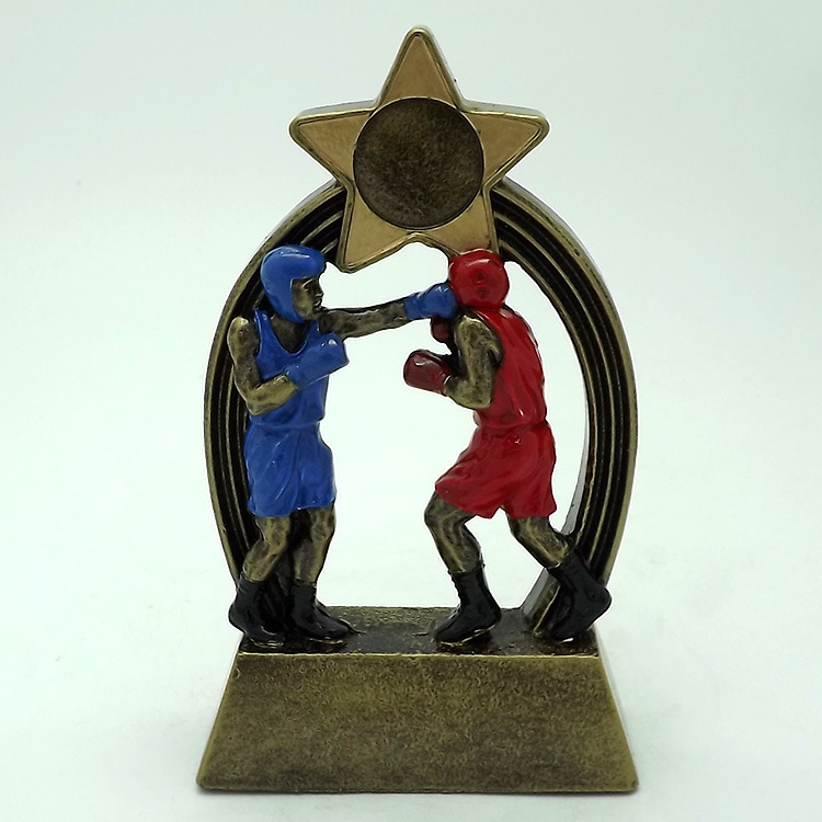Customized trophies, boxing trophies, souvenirs, craft gifts, ornaments, sports award prizes, resin trophies, factory direct sales full figure