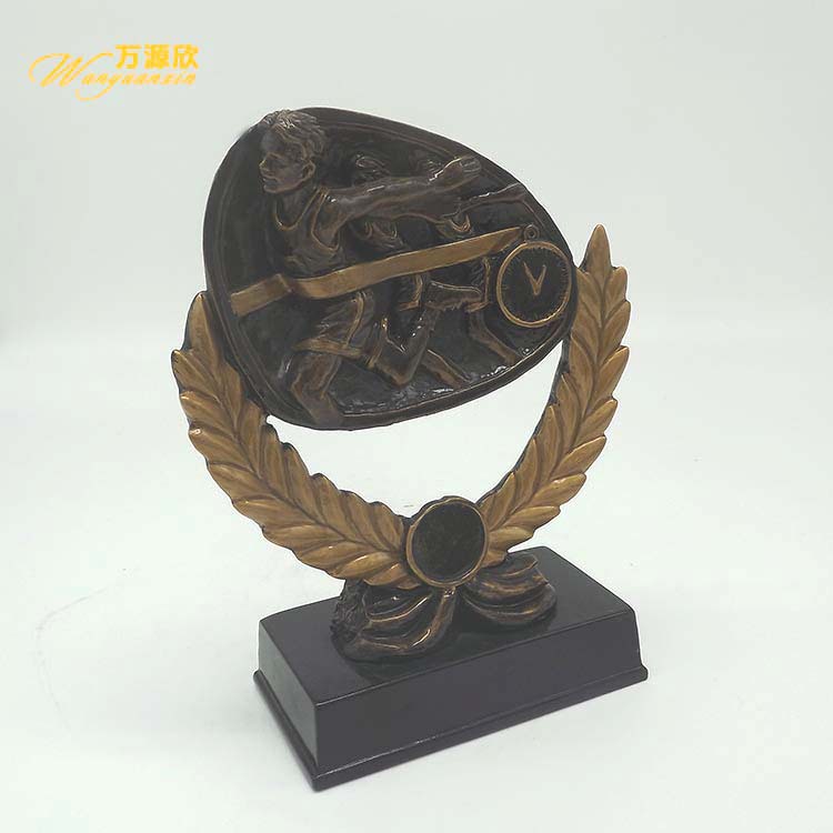 Factory direct sales of resin running race trophies, MEDALS, sports prizes, commemorative craft gifts and ornaments details Picture