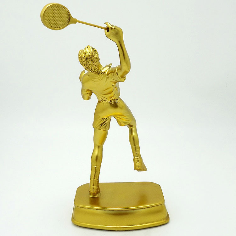 Custom-made badminton commemorative trophies, resin handicrafts, sports award trophies, factory direct sales HX1409 Application Scenario
