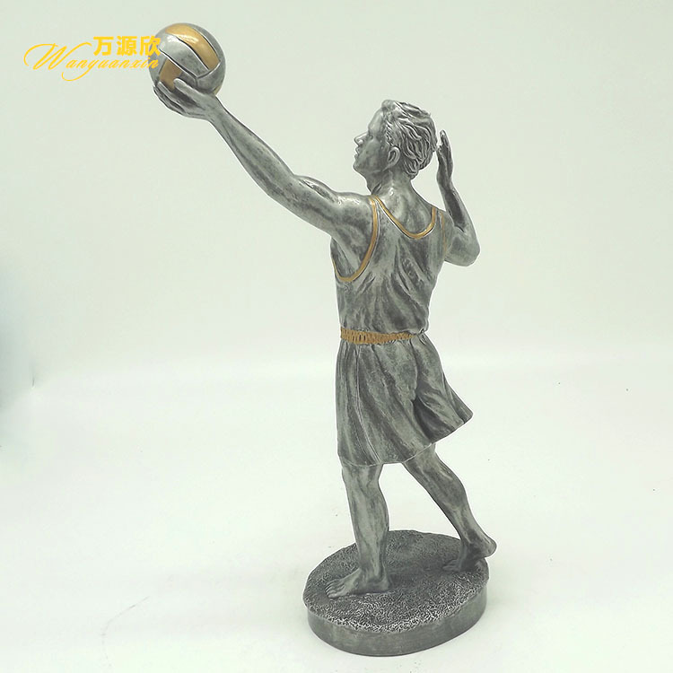 Resin handicrafts, sports award prizes, volleyball event souvenirs, gifts, ornaments, trophies customization Application Scenario