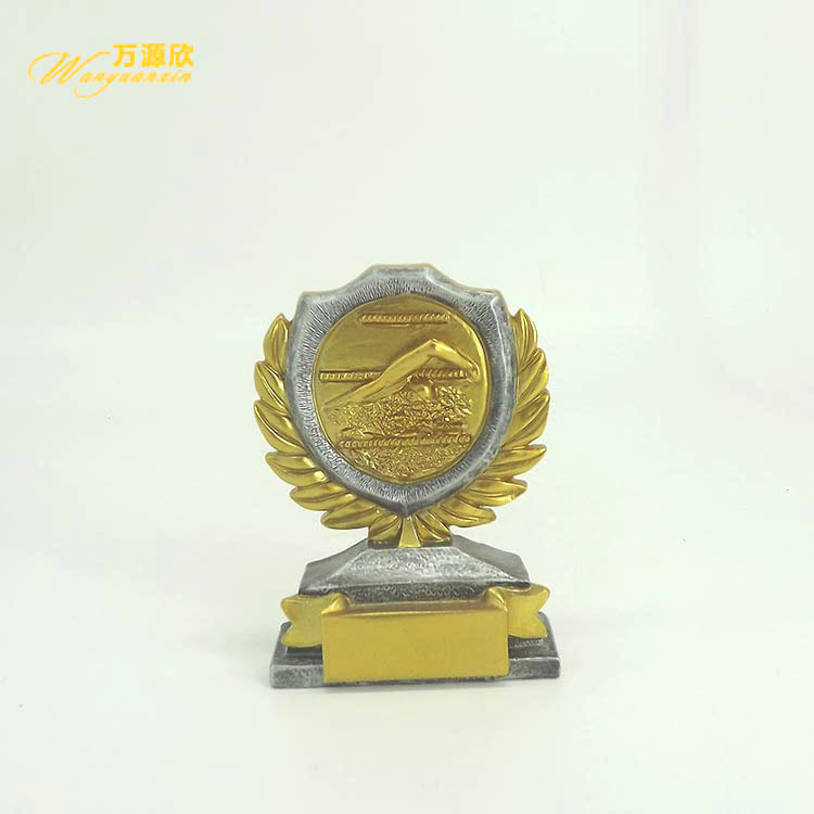 Factory direct sales of new resin swimming competition trophies, sports awarding prizes, souvenirs and handicrafts full figure