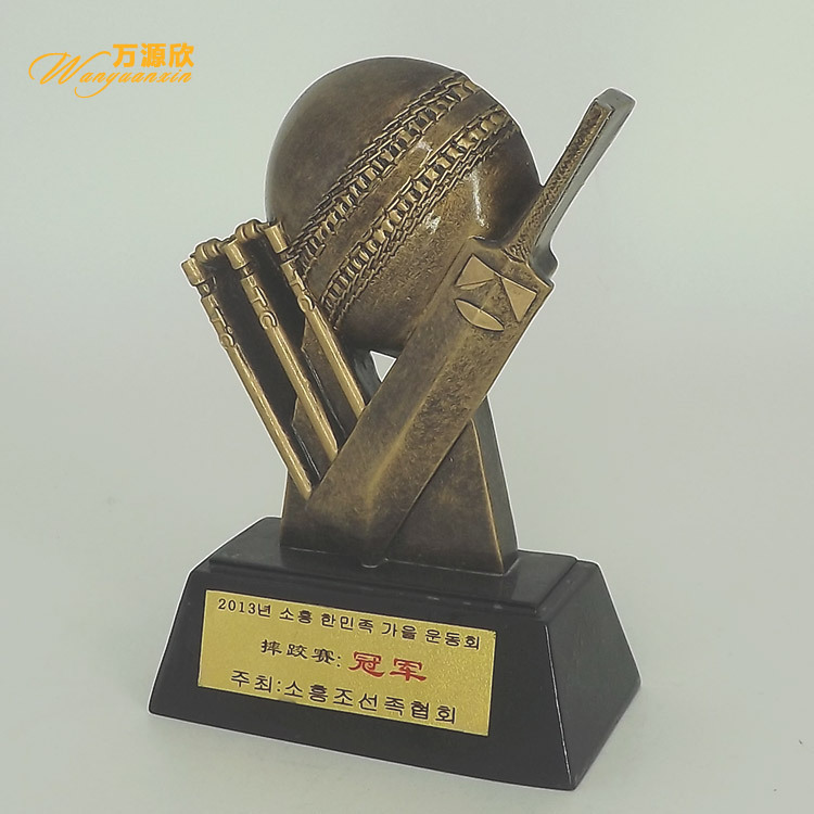 Factory direct sales of high-end craft gifts, decorative items, resin cricket boards, trophies, and sports commemorative prizes Specification drawing