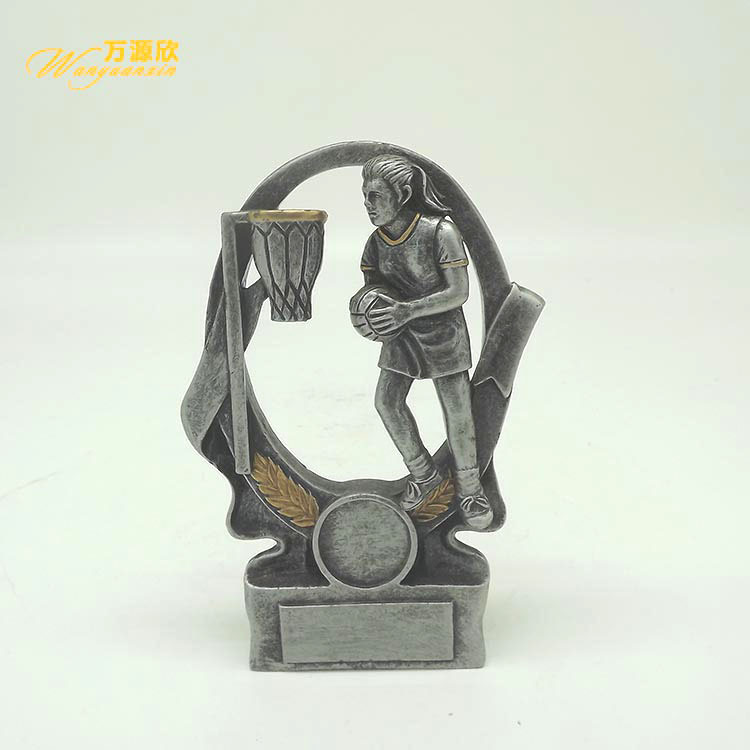 All kinds of high-end resin trophies, sports award trophies, resin volleyball handicrafts, commemorative ornaments details Picture
