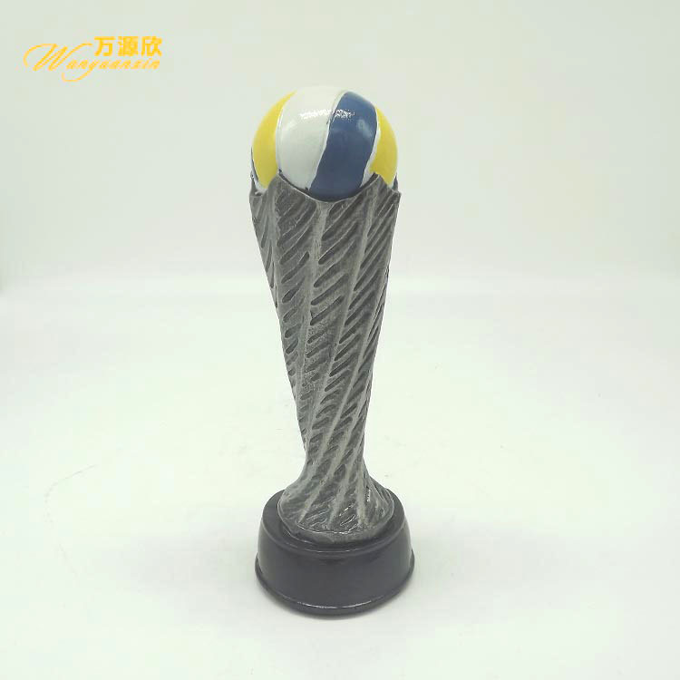 Sports award trophies, resin trophies, volleyball craft gifts, commemorative ornaments, various high-end resin trophies Application Scenario