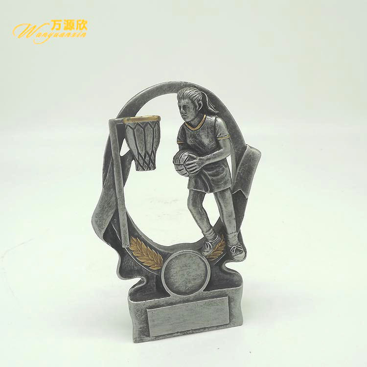 All kinds of high-end resin trophies, sports award trophies, resin volleyball handicrafts, commemorative ornaments Specification drawing