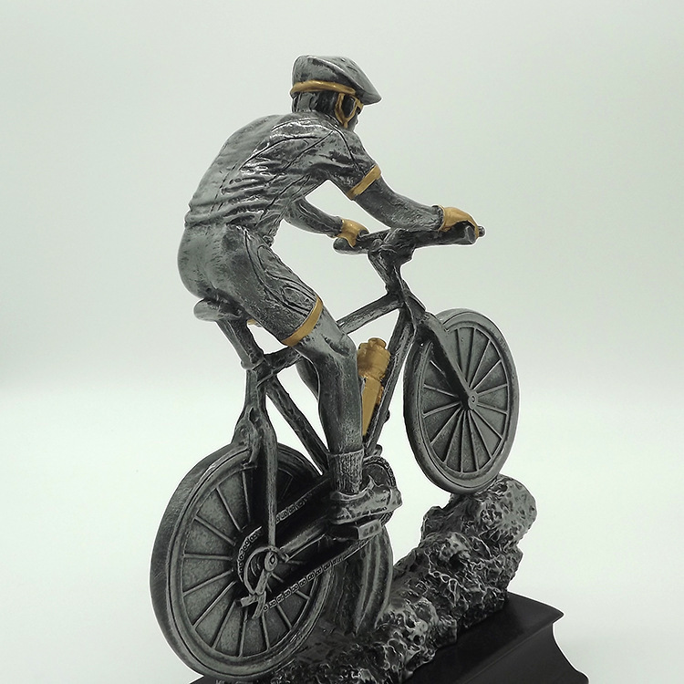 Triathlon bicycle Souvenir Competition Trophy Racing Award Trophy Medal HX3177 details Picture