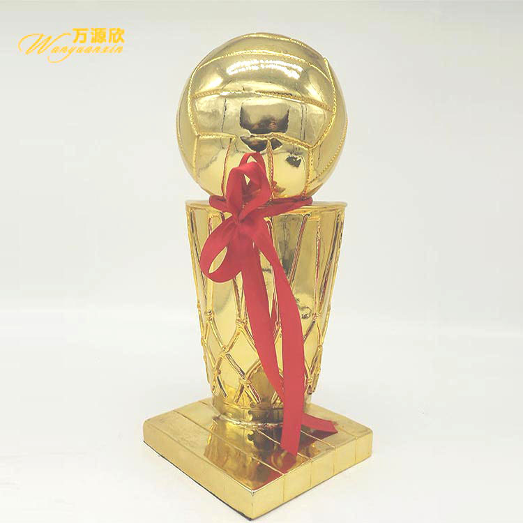 All kinds of resin trophies, sports award trophies, resin volleyball craft gifts and ornaments are in stock full figure