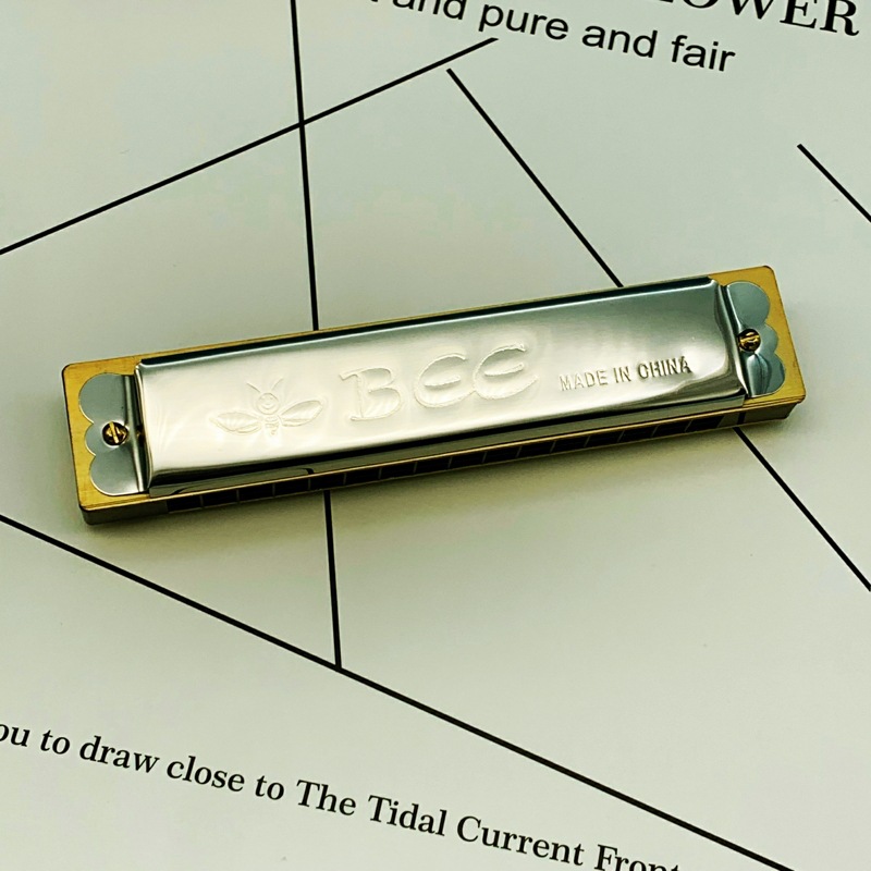 16孔口琴/复音口琴/双音口琴细节图