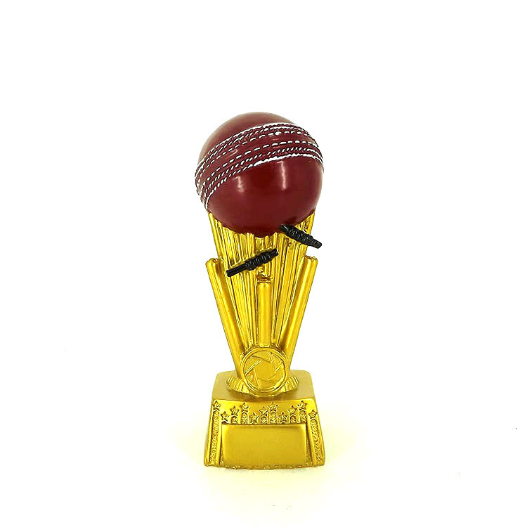 Factory direct resin craft gifts wholesale new cricket tournament trophy tournament souvenirs thumbnail