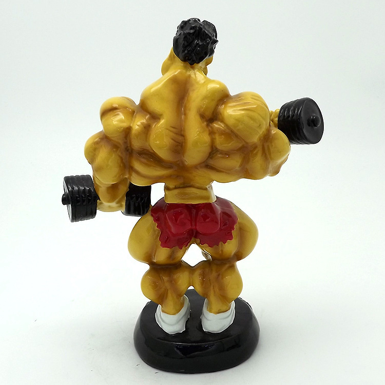 Factory direct sales of resin trophies, weightlifting handicrafts, souvenirs, sports event award prizes HX2246 Application Scenario