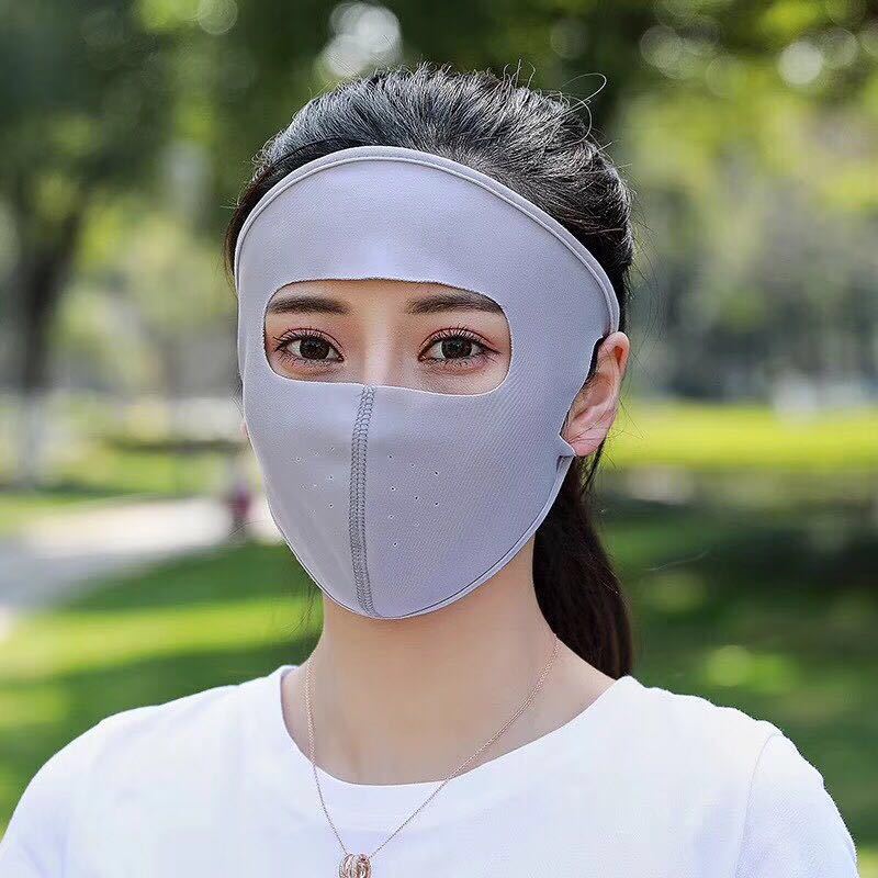 防护面罩实物图