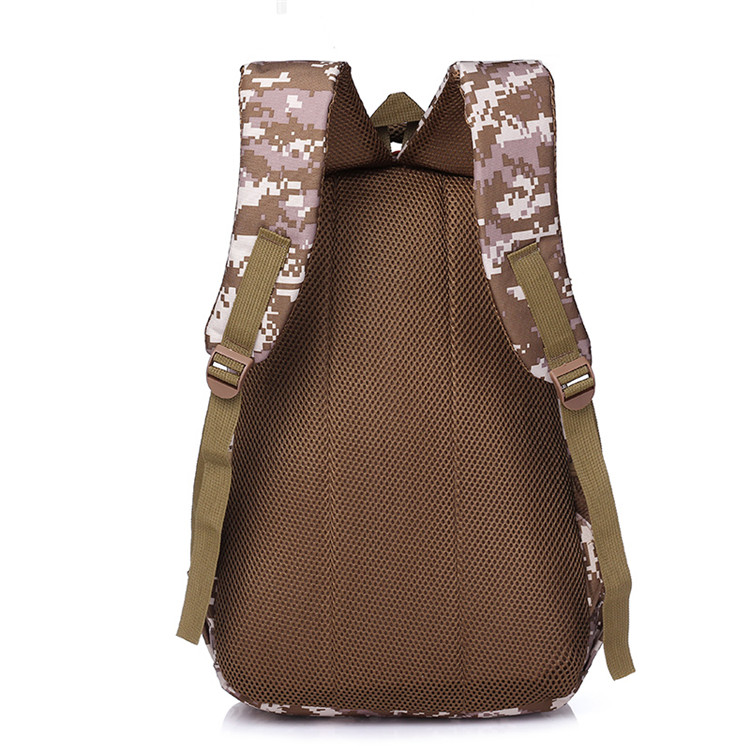 背包 迷彩背包 迷彩包 手提包 迷彩双背包细节图