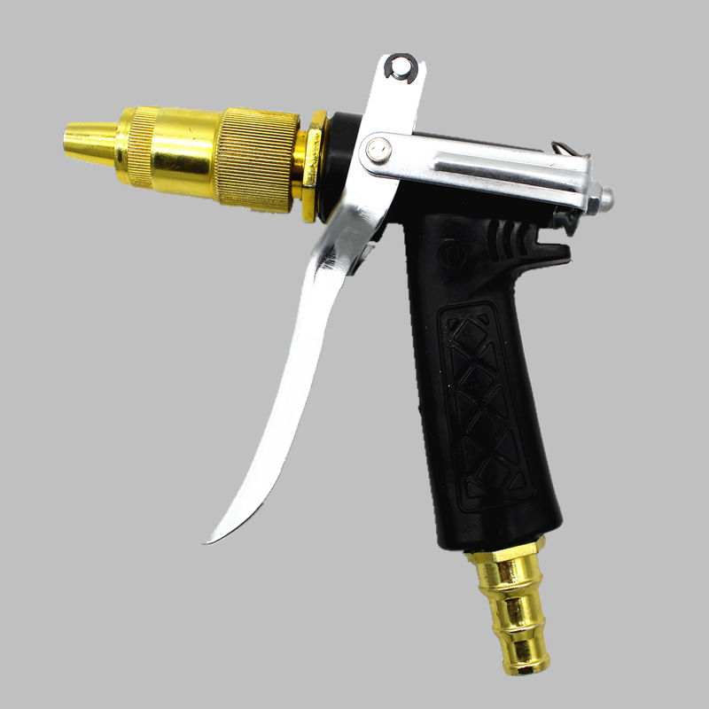 家用宝塔洗车水枪 纯铜水枪 园林水枪 加厚款高压洗车水枪细节图