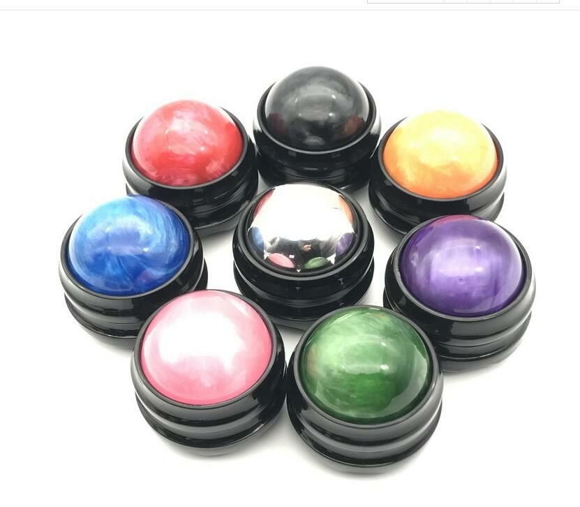 massage ball树脂滚珠按摩球手动持筋膜球健身瑜伽肌