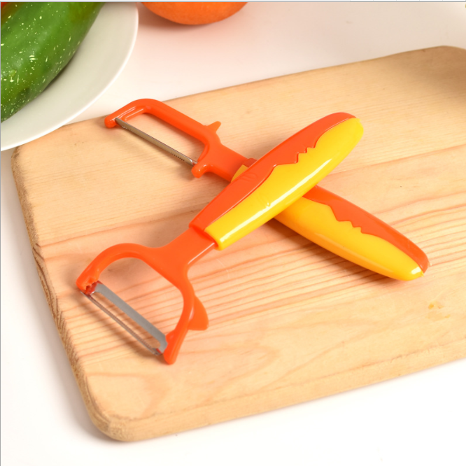 Kitchen long-handled peeler, fruit peeler, healthy and environmentally friendly fruit peeler Specification image