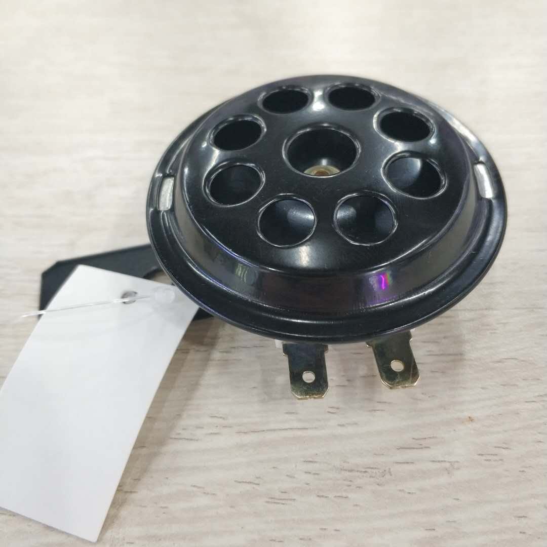 摩托车配件 摩托车喇叭 盆形铁喇叭通用12V防水细节图