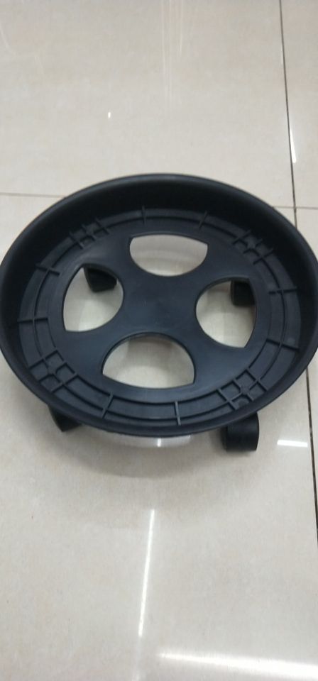塑料花盆架:黑色，黑色实心，黑色实心，彩色实心多款可选。产品图
