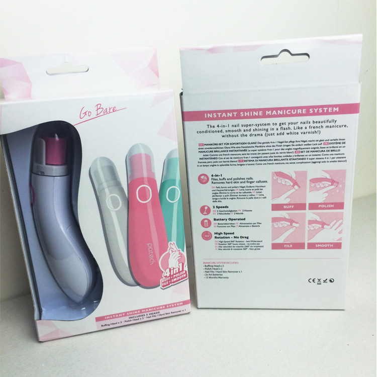 Prite Electric nail polish machine, new electric nail grinding machine, rotating nail polish brightening machine, factory direct sales Application Scenario