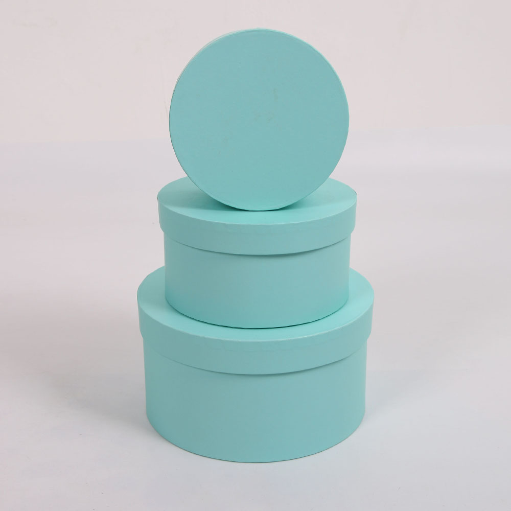 Round gift box, birthday gift box, flower packing box thumbnail