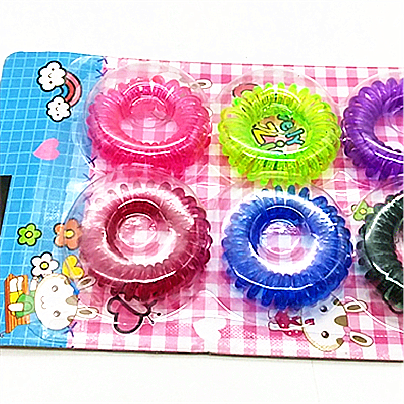 10pc color coil telephone line, thickened Korean-style hair tie, seamless hair tie for adults Specification image