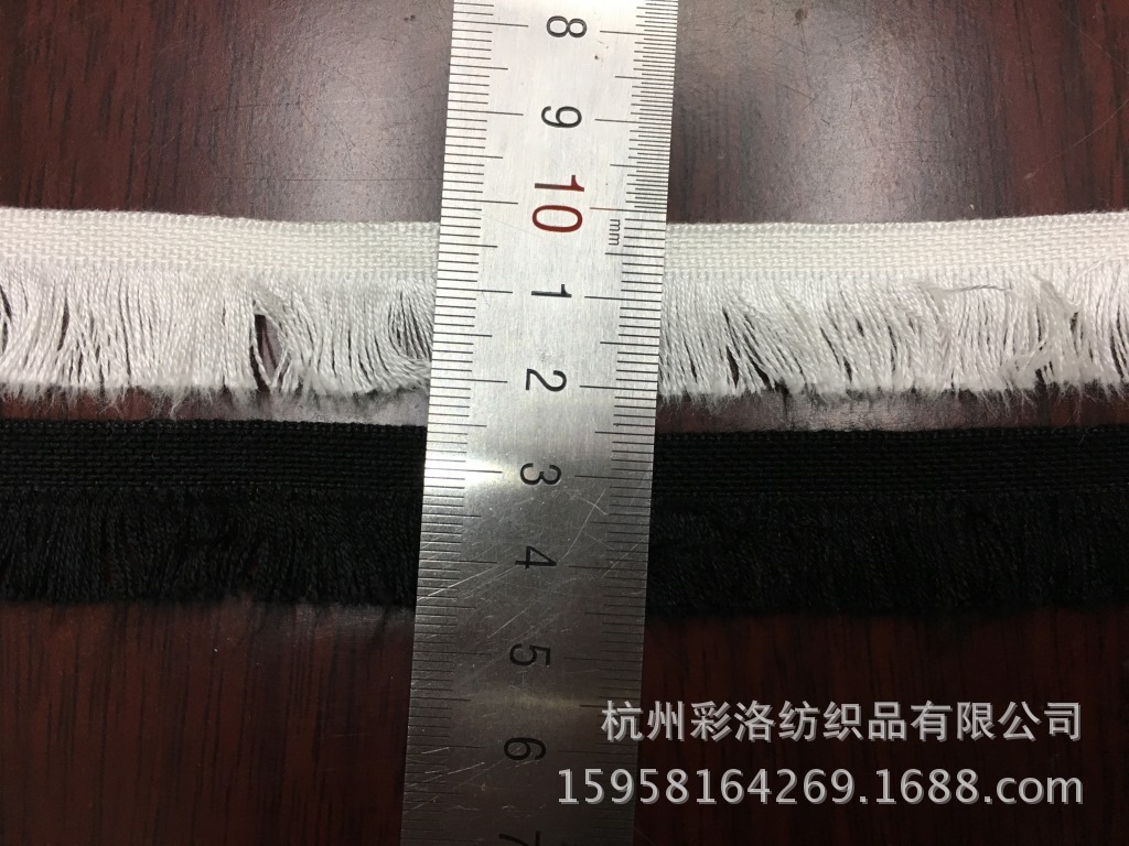Factory Direct Supply 2 Cm Cotton Row Must Be Fixed Lace Row Must Be Black And White Spot Color Custom Specification drawing