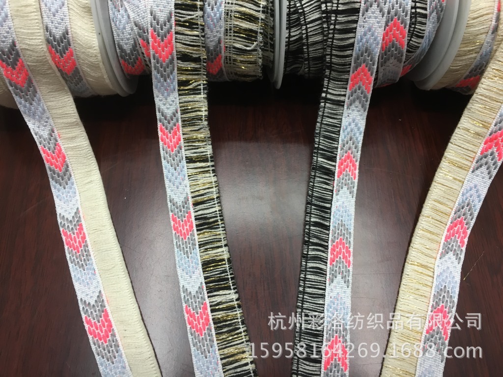 Supply 3 Cm Arrowhead Webbing Cotton Streaks Flow Su Ethnic Lace Accessories