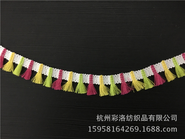 Manufacturers Direct Spot Supply Interval Color Sewing Thread Small Broom Clothing Accessories