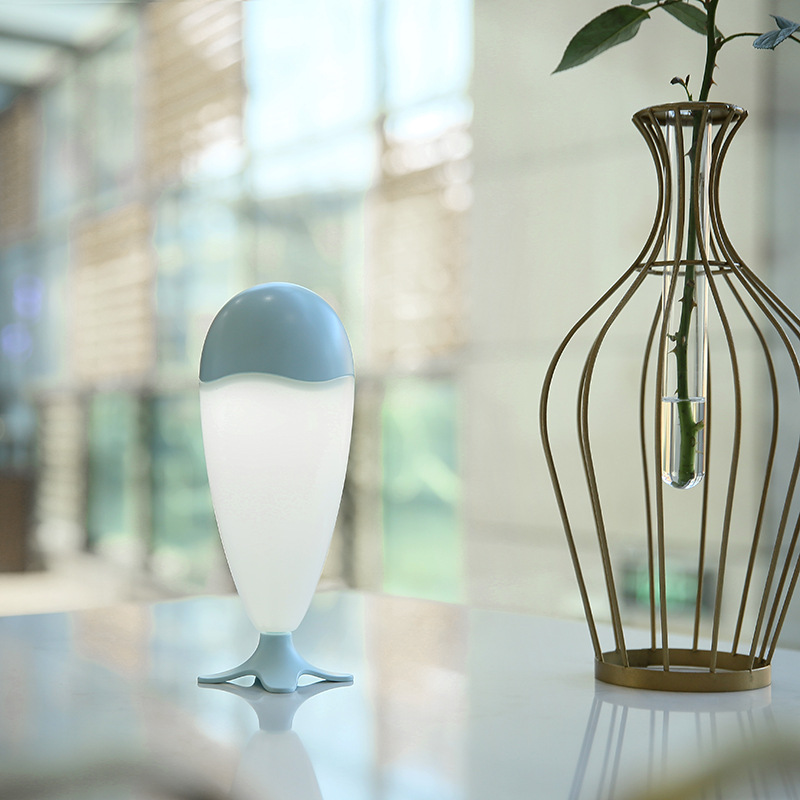 Inductive energy saving LED small night light feeding bedroom sleep plug-in electric bedside lamp creative night light flower tail fish full figure