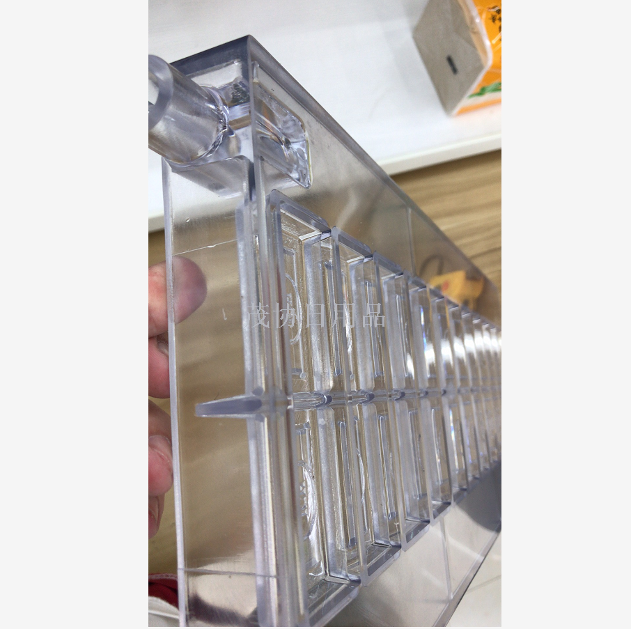22 large squares chocolate molds