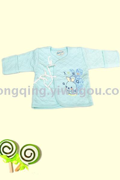 新生儿薄面宝宝套，开档带护手保暖系带三件套产品图