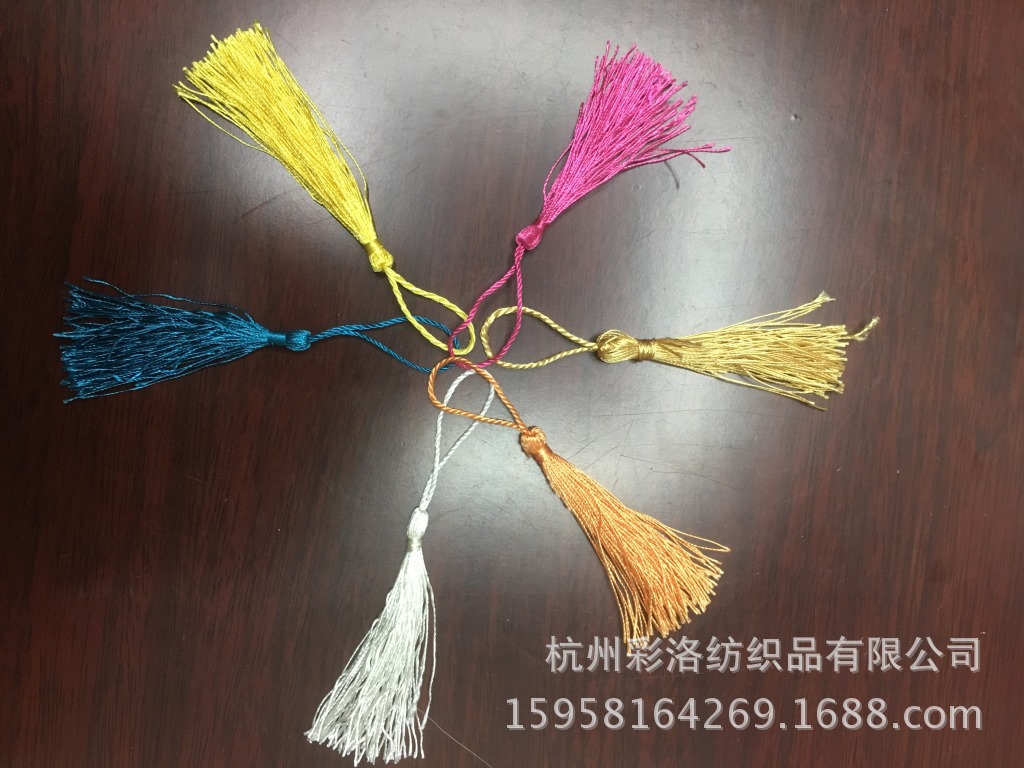 Factory Direct Supply Spot 13 Cm Color China Knot Tassel Accessories Pendant Tassel Accessories
