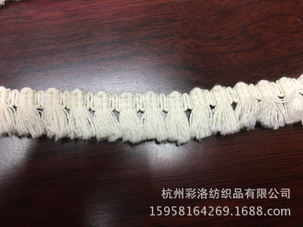 Factory Direct Sales Spot Supply Flower Type This White Cotton Lace Cotton Fringe 2 Cm Small Rib