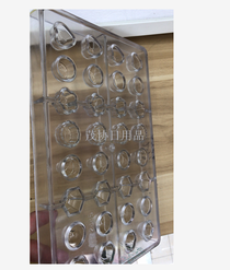Chocolate moulds of various shapes