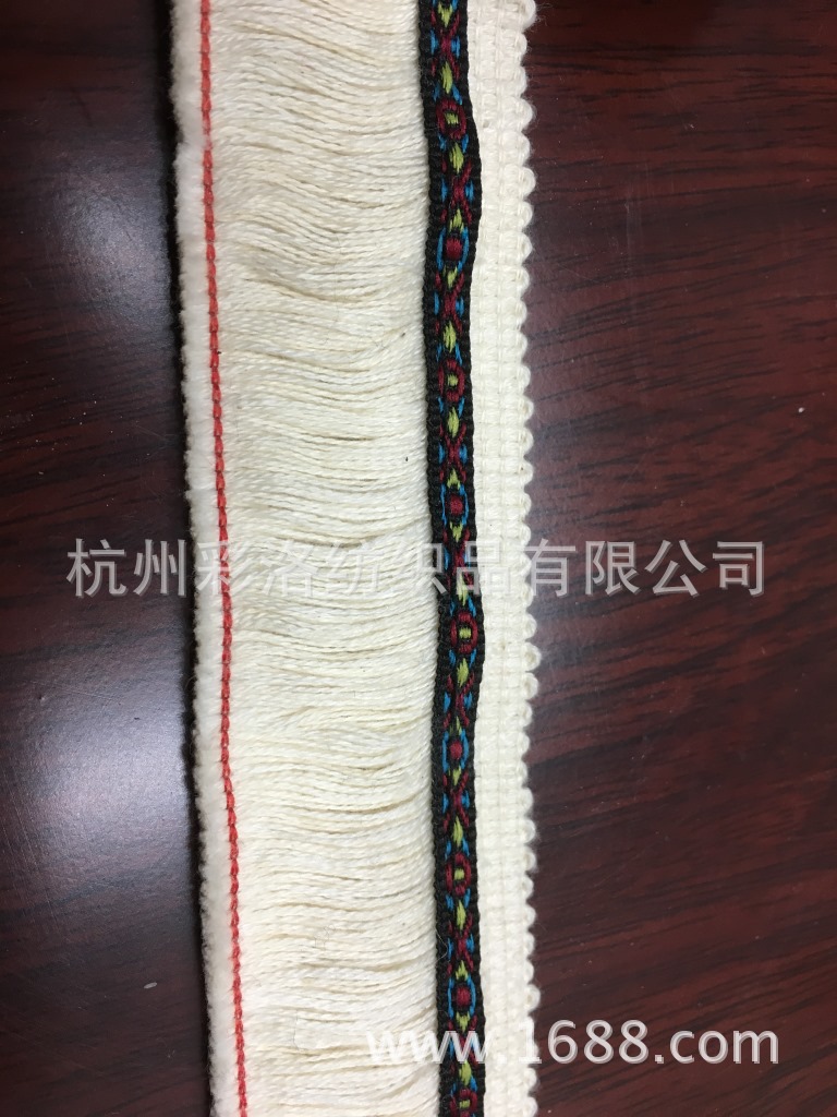 4Cm Cotton Ribbon Short Row Lace Cotton Tassel Korean Ribbon details Picture