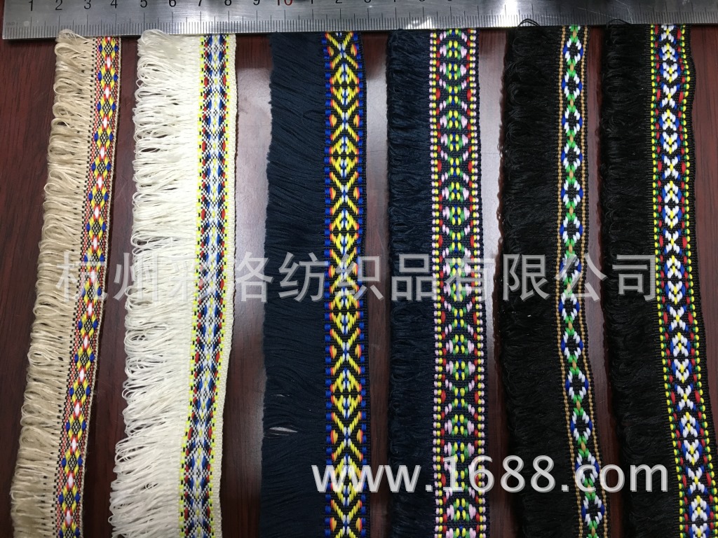 X Type Korean Ribbon Ribbon Lace Cotton Fringe Multi-Color Blend