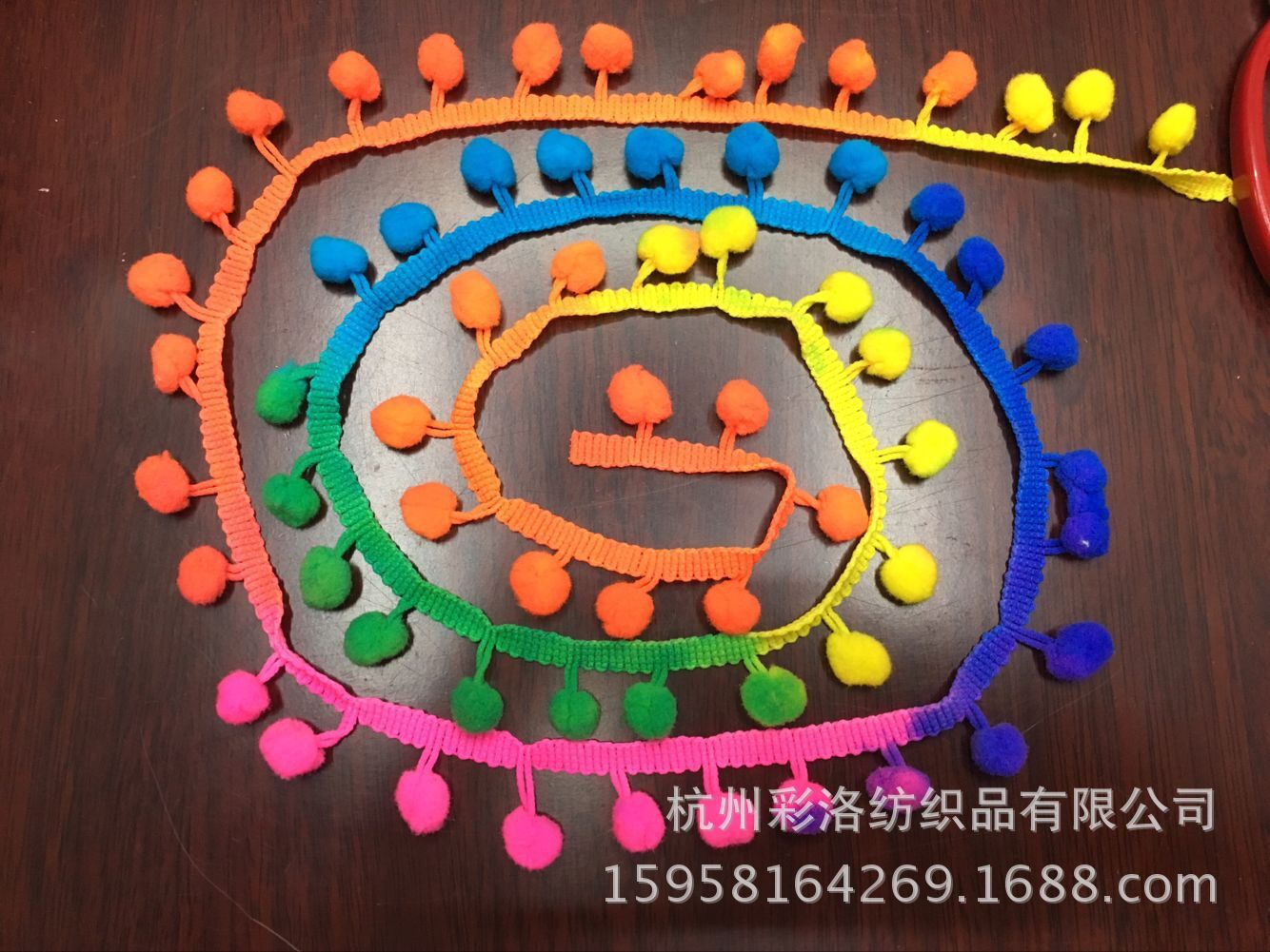 Manufacturers Direct Supply Section Dyed 1Cm Instruction Small Wool Ball Lace Clothing Accessories In Stock Supply Application Scenario