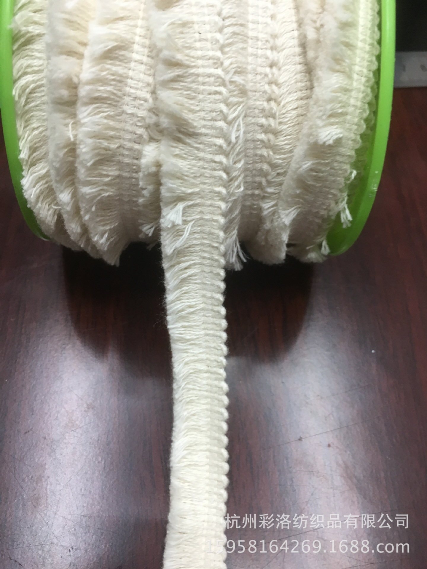 Factory Direct Supply All Cotton 1.5 Cm Thick Row Fringe Lace Garment Accessories