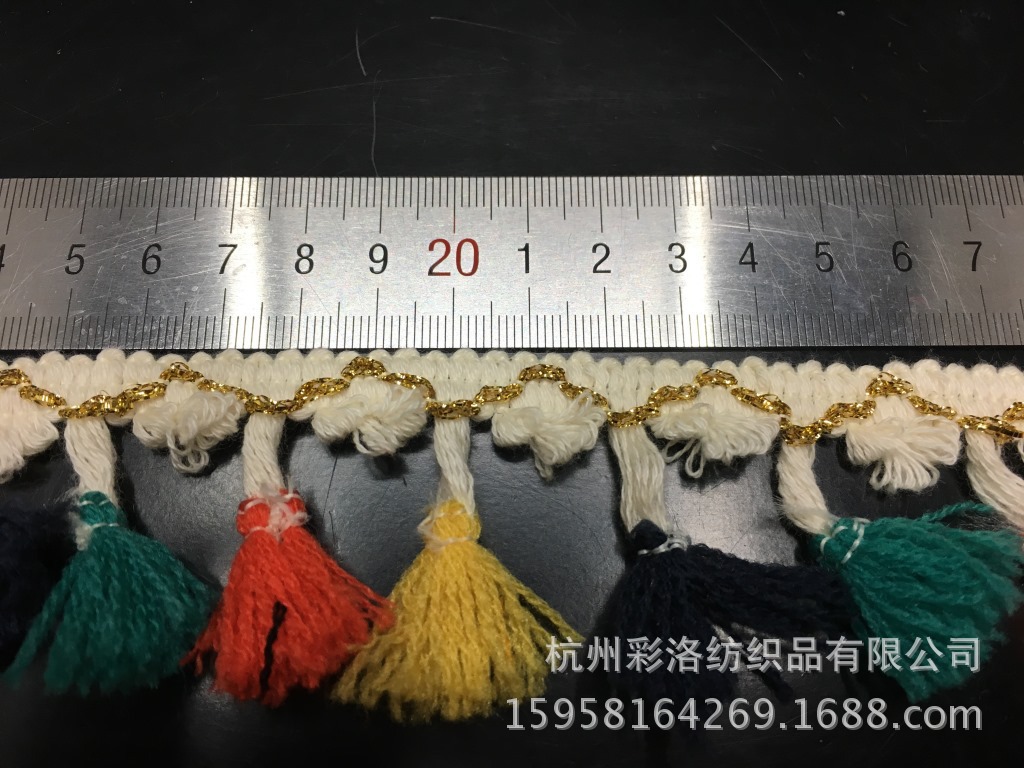 Manufacturers Direct Supply Of Three Flowers Fringe Fringe Broom Lace Fringe Lace Clothing Accessories details Picture