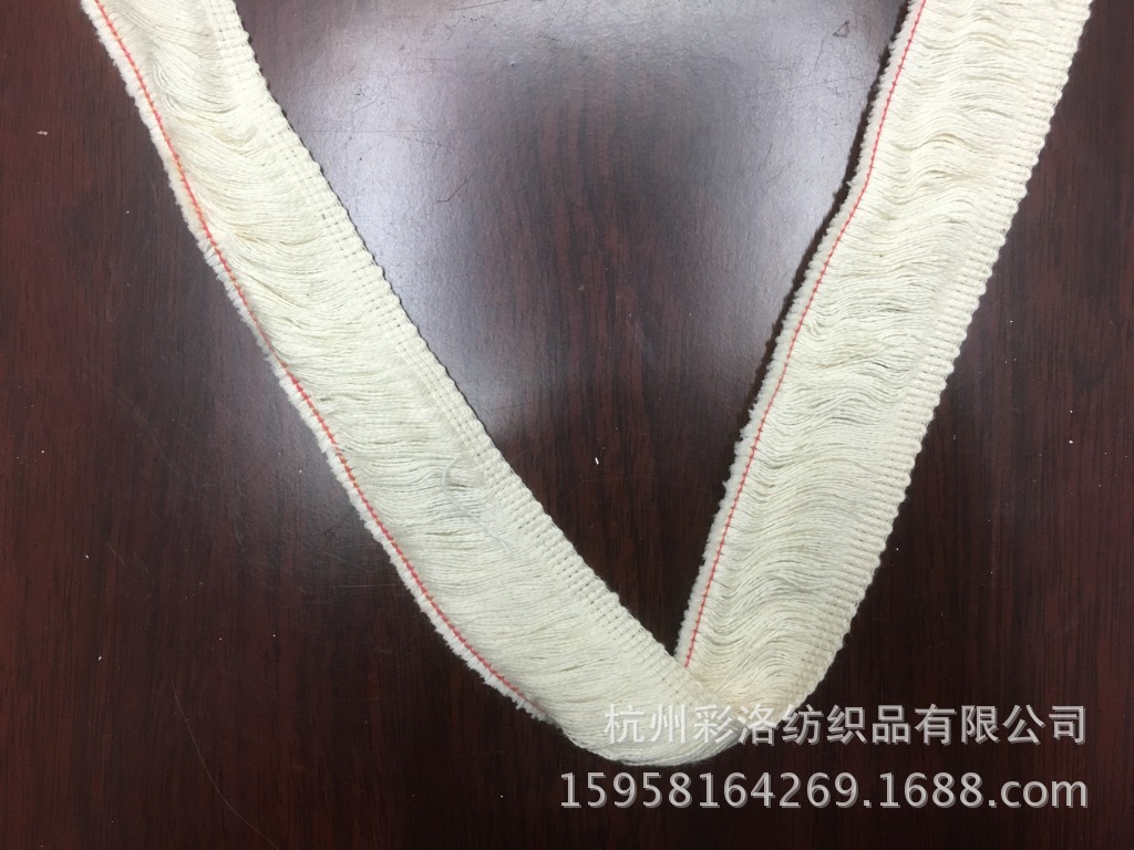 Factory Direct Supply Cotton 4 Cm Row Fringe Lace Garment Accessories Specification drawing