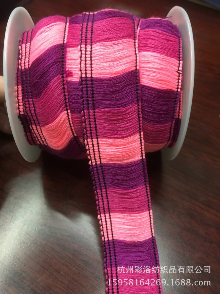 Manufacturers Direct Supply 3 Cm Three-Color Cotton Tassel Row Beard Lace Spot