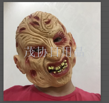 万圣节丧尸吓人面具