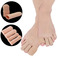 大拇指保护套 脚趾防磨疼痛套 硅胶纤维脚趾老茧护理套 sebs趾套图