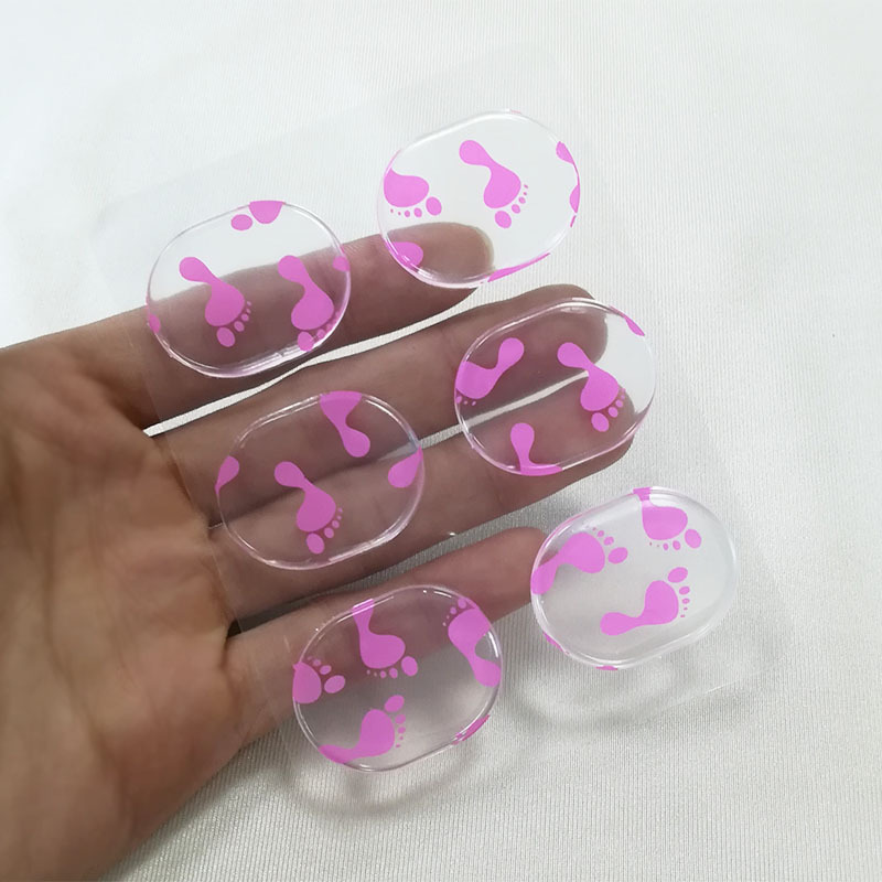 PU high heels, anti-friction feet, free foot tip, laminated sole, sticky, waterproof, blister and pain-proof small round stickers Specification image