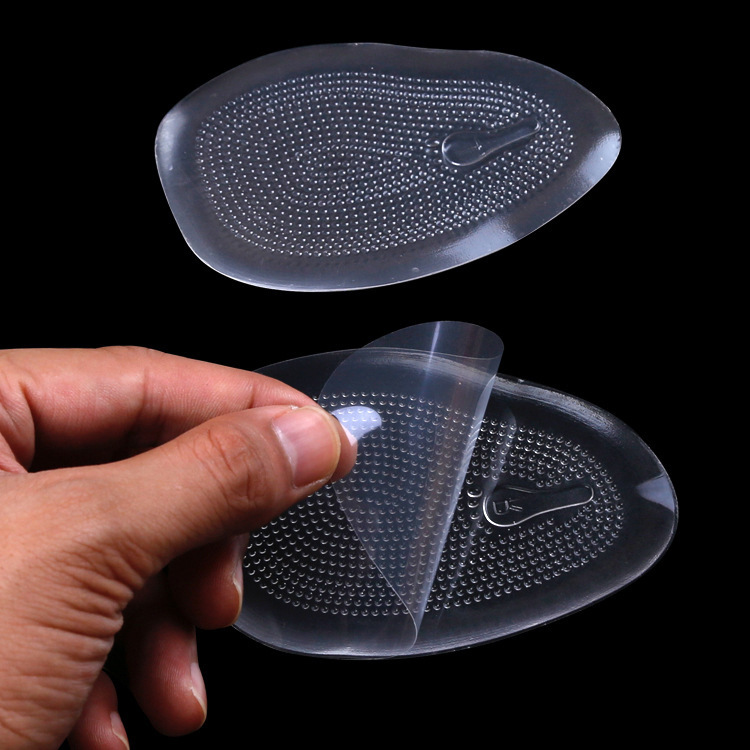 The new PU sticky silicone small dot massage forefoot pad high heels are essential for preventing foot pain details Picture