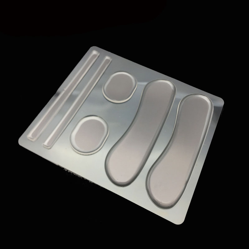 PU transparent heel sticker, high heel silicone small round sticker, heel anti-pain, comfortable and casual sticker, sandal thin band sticker Application Scenario