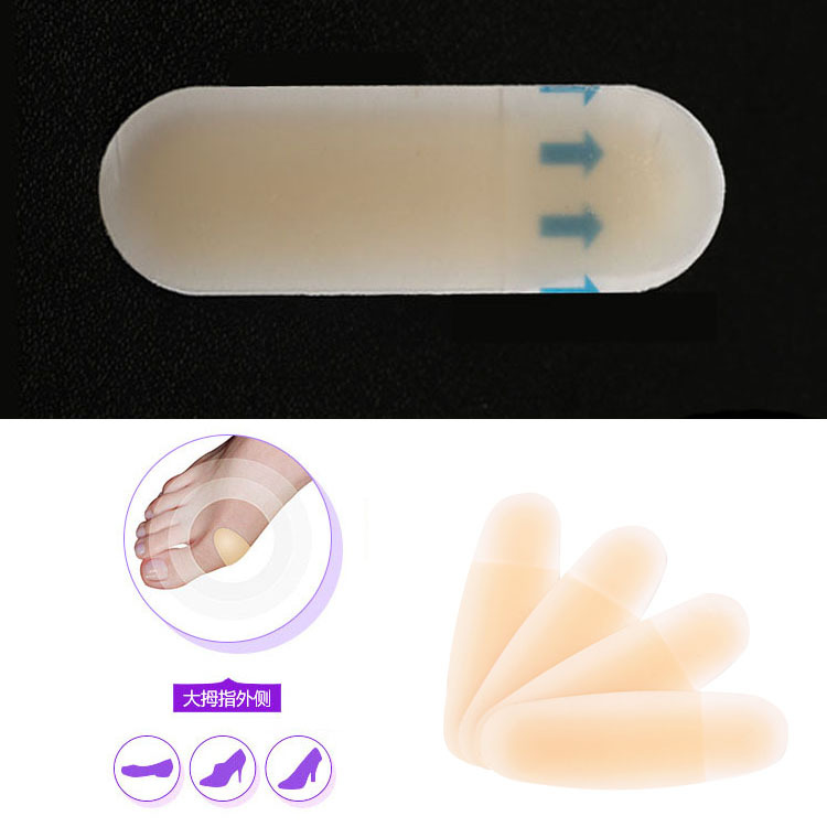 The water gel blister on the outside of the thumb can be used to apply high heels for anti-rubbing feet, as well as gel anti-pain shoe stickers. You can apply them freely Application Scenario