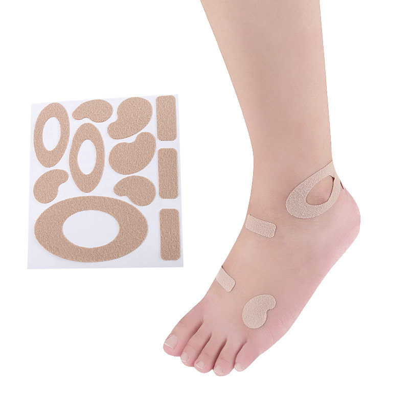 Flannelette Anti-Wear Adhesive Corns Callus Anti-Pain Foot Adhesive High Heel Adhesive Single Shoe Heel Adhesive Shoe Adhesive Specification drawing